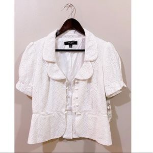 ￼ Nine West Women's Button Up Blazer